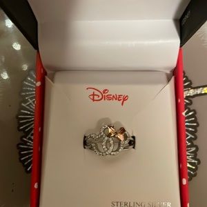 Mickey Mouse sterling silver ring
